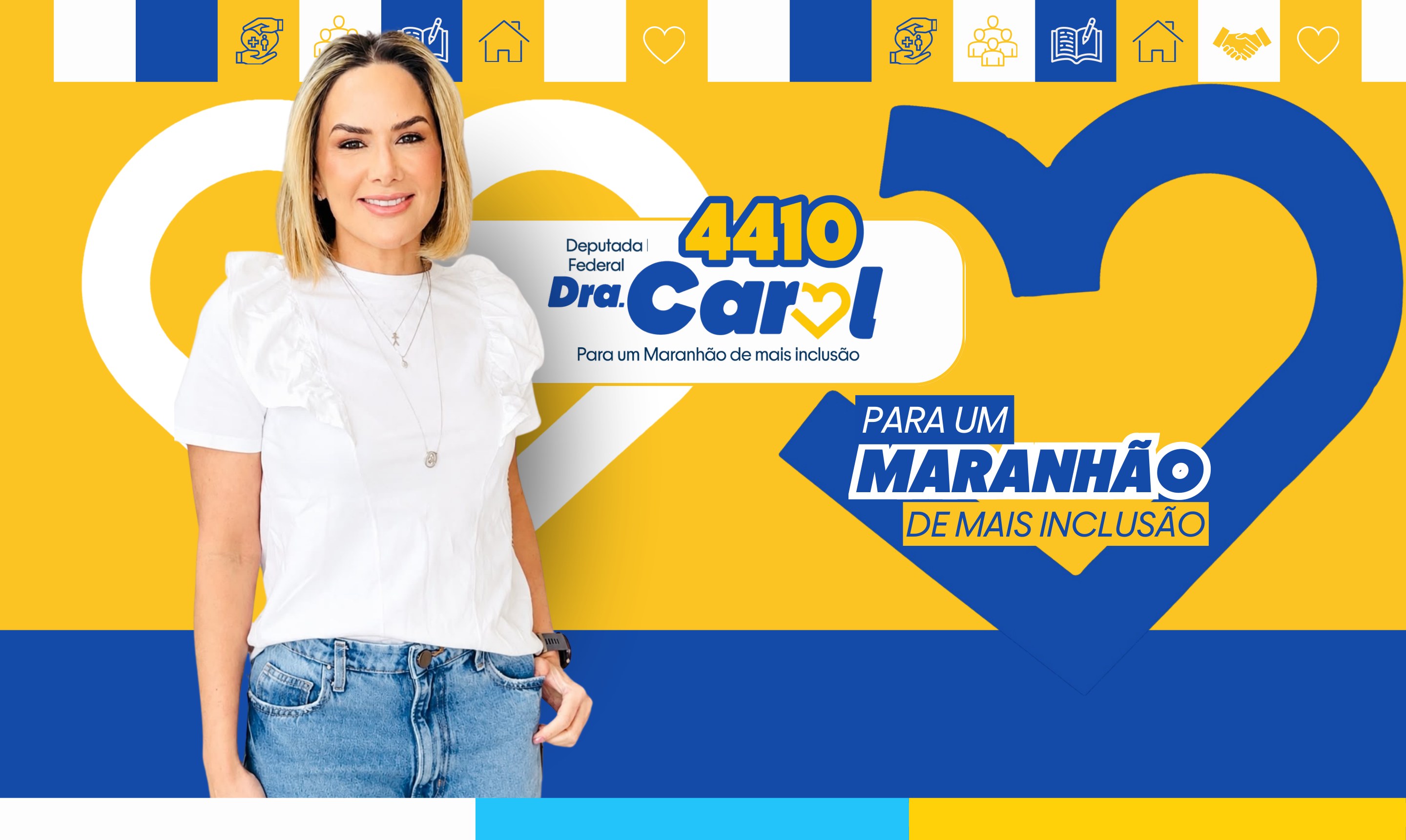 Dra. Carol, pré-candidata a Deputada Federal 4410 — Para um Maranhão de mais inclusão
